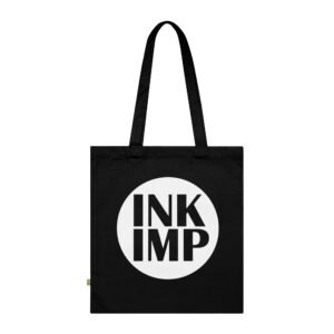 INK IMP crno-bijela | Torba od organskog pamuka