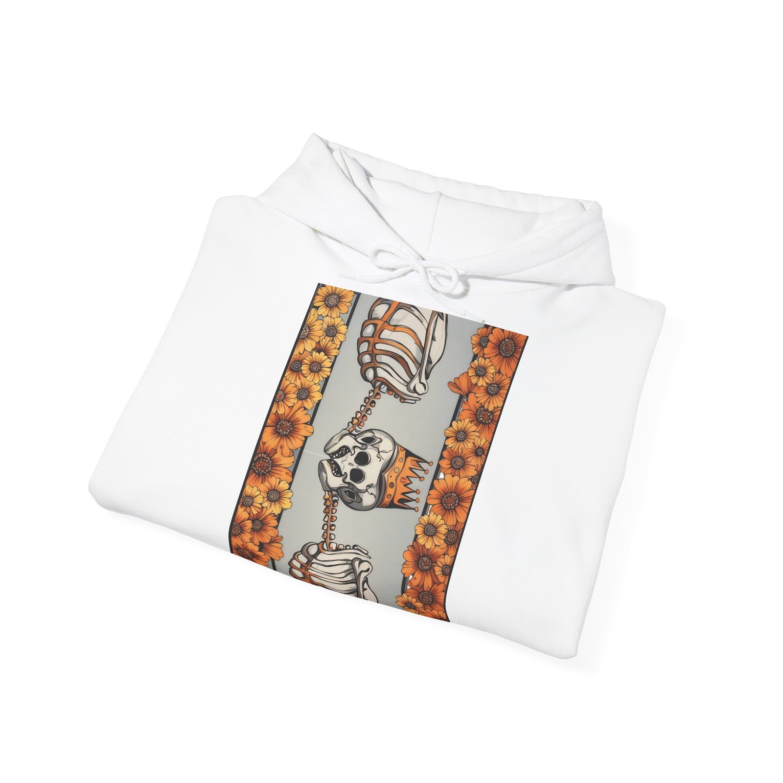 Crowned skeleton | Majica s kapuljačom - Slika 3