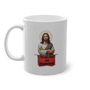 Disappointed Jesus White | Keramička šalica