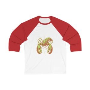 Lobster | Unisex baseball majica s 3/4 rukavima