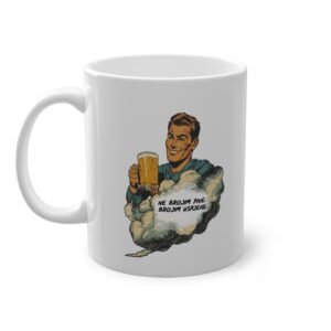 Beer Man 3 White | Keramička šalica